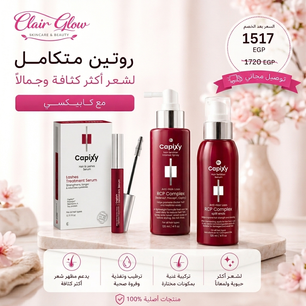 Capixy Scalp + Lash Routine Bundle
