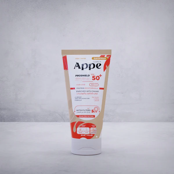 COSMO APPE Light Tinted Sunscreen spf 50+ 60 ml