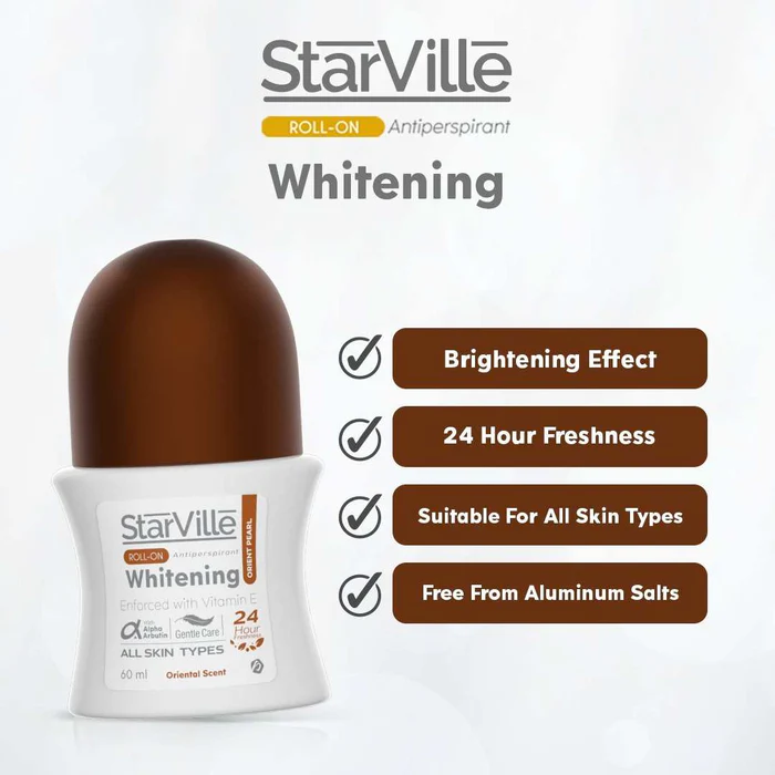 Starville Whitening Roll On Orient Pearl Scent 60 ml