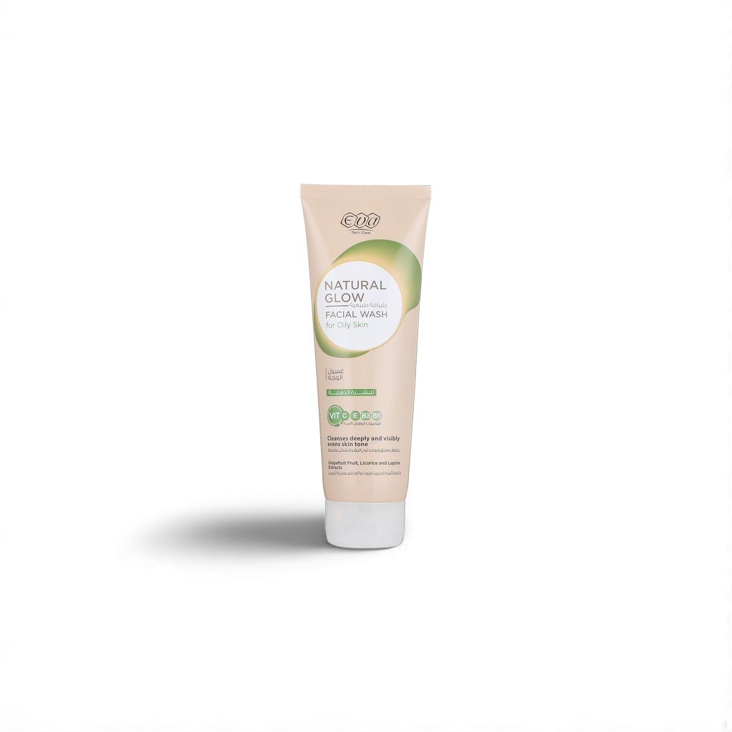 Eva Skin Care Natural Glow Facial Wash Oily Skin 100 ml image